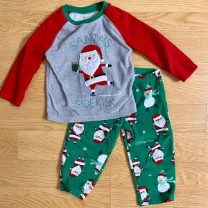 Christmas Santa’s Sidekick Pajamas